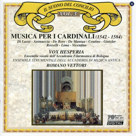 Musica per cardinali (1542-1592)..